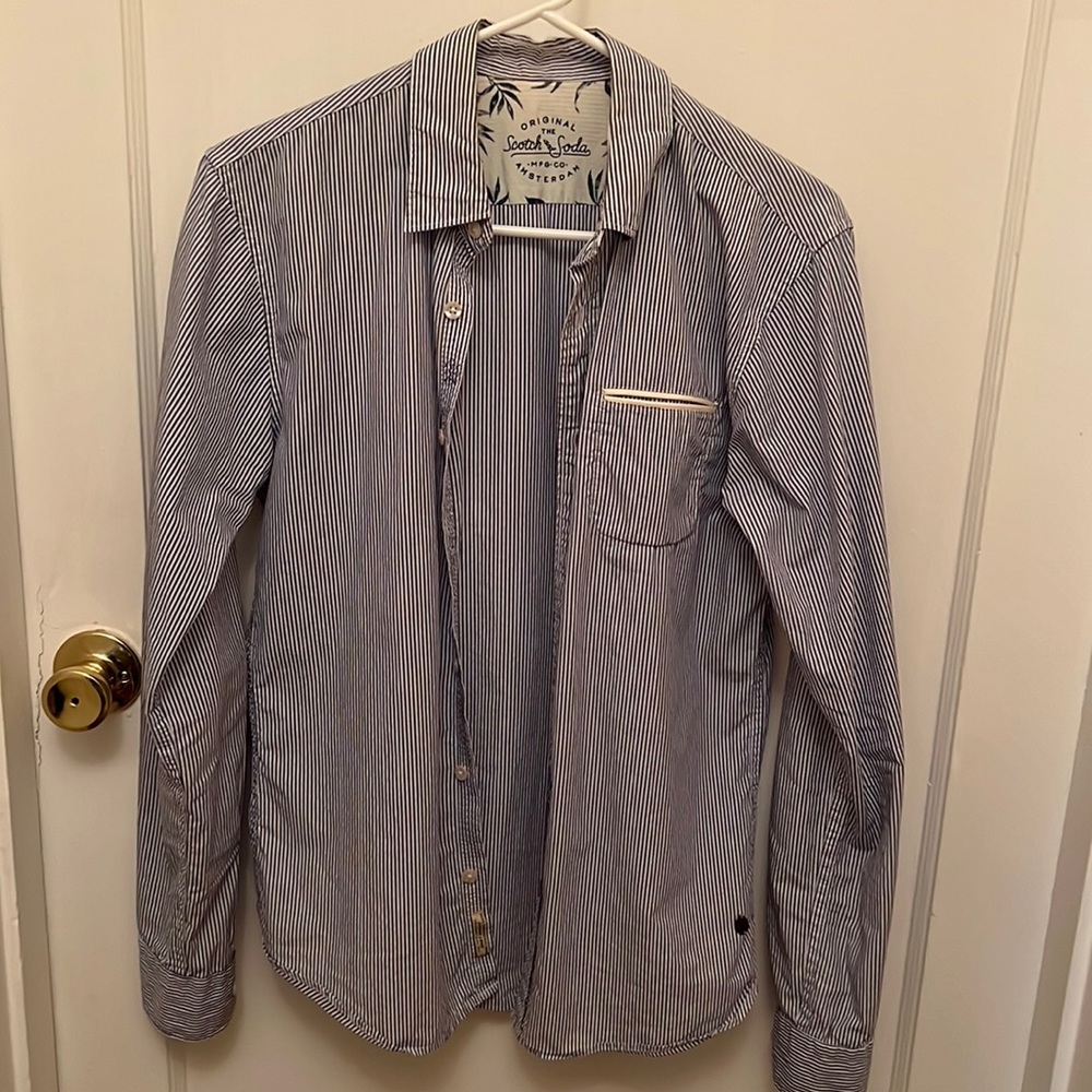 Scotch and soda shirt small